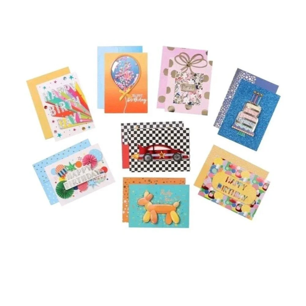 PRO4ALL Hand Crafted All Occasion Greeting Card Collection, 40-count NEW MODEL